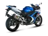 Vue 2 de l'échappement Evolution Line (Titanium) for SUZUKI GSX-R1000 2008