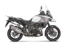 Vue 2 de l'échappement Slip-On Line (Titanium) for SUZUKI V-STROM 1000 2019
