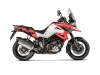 Vue 2 de l'échappement Slip-On Line (Titanium) for SUZUKI V-STROM 1050 2024