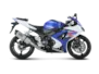 Vue 3 de l'échappement  for SUZUKI GSX-R1000 2007
