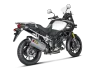 Vue 2 de l'échappement Slip-On Line (Titanium) for SUZUKI V-STROM 1000 2016
