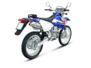 Vue 4 de l'échappement Suzuki DR-Z 400 S 2002