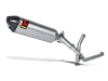 Vue 1 de l'échappement Slip-On Line (Titanium) for SUZUKI V-STROM 650 2011