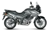 Vue 2 de l'échappement Slip-On Line (Titanium) for SUZUKI V-STROM 650 2011