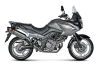 Vue 2 de l'échappement Slip-On Line (Titanium) for SUZUKI V-STROM 650 2011