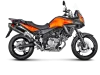 Vue 3 de l'échappement Slip-On Line (Carbon) for SUZUKI V-STROM 650 2016