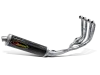 Vue 1 de l'échappement Racing Line (Carbon) for SUZUKI GSX-R600 2005