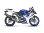 Vue 3 de l'échappement  for SUZUKI GSX-R600 2006