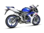 Vue 3 de l'échappement  for SUZUKI GSX-R600 2006