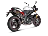 Vue 3 de l'échappement Slip-On Line (Carbon) for TRIUMPH SPEED TRIPLE R 1050 2015