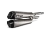 Vue 1 de l'échappement Slip-On Line (Titanium) for TRIUMPH SCRAMBLER 1200 2020