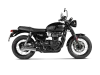Vue 2 de l'échappement Slip-On Line (Titanium) for TRIUMPH BONNEVILLE T120 2020