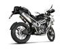 Vue 3 de l'échappement Slip-On Line (Titanium) for TRIUMPH TIGER 1200 GT / RALLY 2024