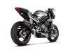 Vue 3 de l'échappement Slip-On Line (Carbon) for TRIUMPH STREET TRIPLE 765 S / R / RS 2019