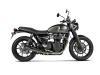 Vue 2 de l'échappement Slip-On Line (Titanium) for TRIUMPH STREET TWIN 2020