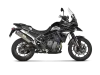 Vue 2 de l'échappement Slip-On Line (Titanium) for TRIUMPH TIGER 850 / 900 2024