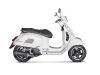 Vue 2 de l'échappement Slip-On Line (SS) for VESPA GTS 125 / SUPER / SPORT / TECH 2024