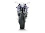 Vue 4 de l'échappement  for YAMAHA R1 2004