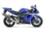 Vue 2 de l'échappement  for YAMAHA R1 2002