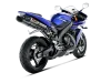 Vue 2 de l'échappement Evolution Line (Titanium) for YAMAHA R1 2005
