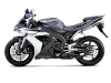 Vue 3 de l'échappement Evolution Line (Titanium) for YAMAHA R1 2005