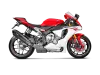 Vue 2 de l'échappement Yamaha R1 2015