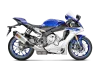 Vue 2 de l'échappement Slip-On Line (Titanium) for YAMAHA R1 2016