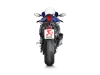 Vue 4 de l'échappement Slip-On Line (Titanium) for YAMAHA R1 2016