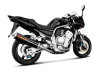 Vue 1 de l'échappement Slip-On Line (Carbon) for YAMAHA FZS 1000 FAZER 2005
