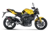 Vue 3 de l'échappement Yamaha FZ 1 FAZER 2006