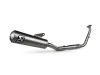 Vue 5 de l'échappement Racing Line (Titanium) for YAMAHA XSR125 / XSR125 LEGACY 2024