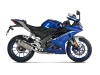 Vue 2 de l'échappement Racing Line (Titanium) for YAMAHA YZF-R15 2024
