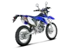 Vue 2 de l'échappement Yamaha WR250F 2012