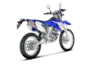 Vue 3 de l'échappement Yamaha WR250F 2012