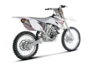Vue 3 de l'échappement  for YAMAHA YZ250F / YZ250FX 2008