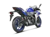 Vue 3 de l'échappement Slip-On Line (Carbon) for YAMAHA YZF-R25 2016