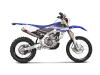 Vue 2 de l'échappement Yamaha YZ450F 2014
