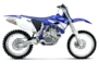 Vue 4 de l'échappement Yamaha YZ450F 2003