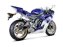 Vue 4 de l'échappement  for YAMAHA R6 2008