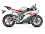 Vue 5 de l'échappement  for YAMAHA R6 2008