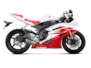 Vue 3 de l'échappement  for YAMAHA R6 2006