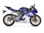 Vue 3 de l'échappement  for YAMAHA R6 2010