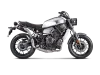 Vue 2 de l'échappement Racing Line (Titanium) for YAMAHA XSR 700 / XTRIBUTE 2020