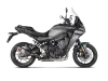 Vue 2 de l'échappement Racing Line (Titanium) for YAMAHA TRACER 9 / GT / GT+ 2024