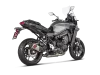 Vue 3 de l'échappement + for YAMAHA TRACER 9 / GT / GT+ 2021