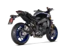 Vue 3 de l'échappement Yamaha MT-09/FZ-09 2021