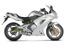 Vue 2 de l'échappement Slip-On Line (Titanium) for KAWASAKI NINJA 650 2008