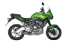 Vue 2 de l'échappement Slip-On Line (Titanium) for KAWASAKI VERSYS 650 2014