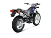 Vue 3 de l'échappement  for YAMAHA TW 125 1999
