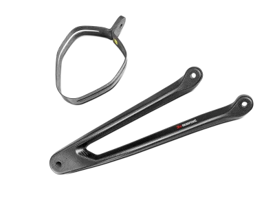 Muffler bracket with Muffler clamp (Carbon) for KAWASAKI NINJA ZX-10R SE 2020